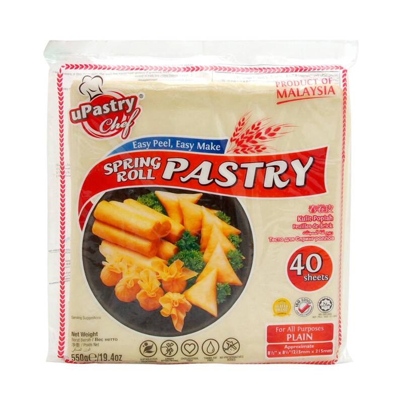 Тесто для спринг роллов Гедза 550г Pa Food, Малайзия 1/20                                           