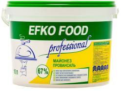 EFKO FOOD майонез м.д.ж. 67%  10л                                                                   