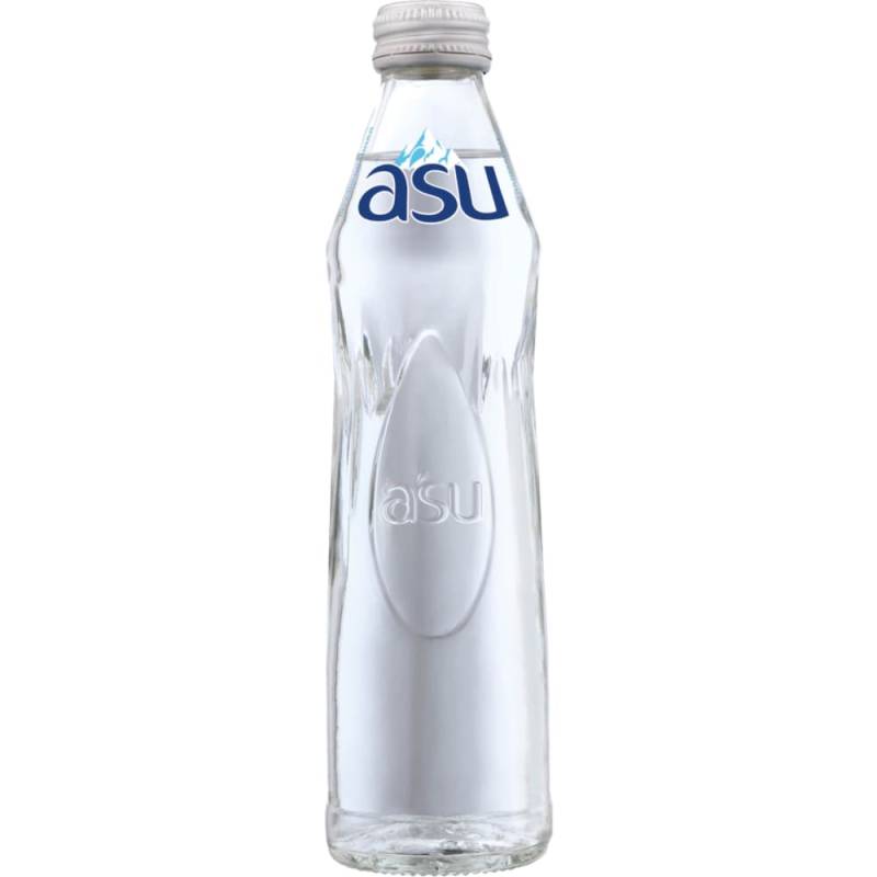 Вода "ASU" 0,25л газ 1/12 стекло